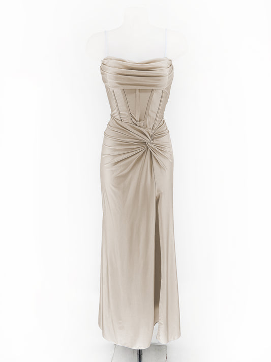 VESTIDO ANASTASIA EN CHAMPANGE